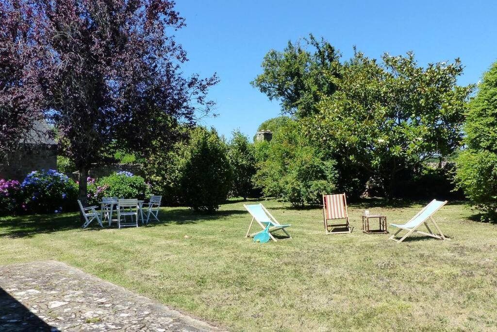 Crac'H, Grande Maison De Vacances Au Calme Crach Exterior photo